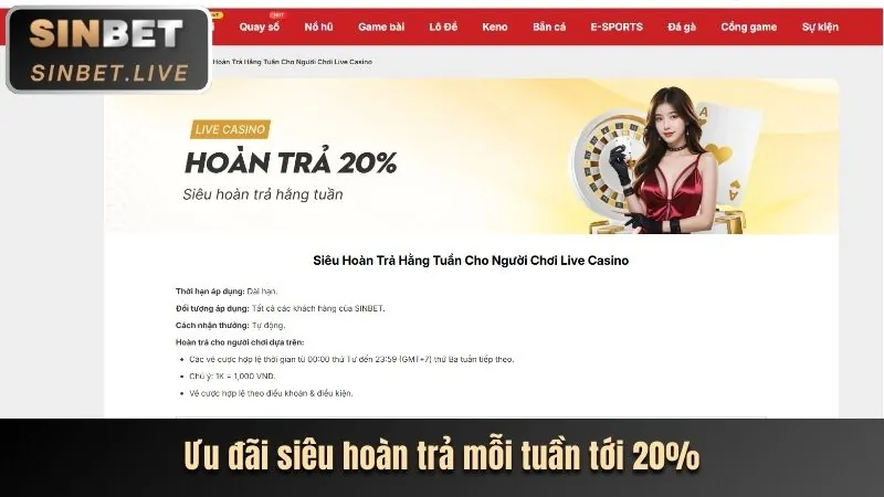 Thưởng nạp tiền hàng ngày